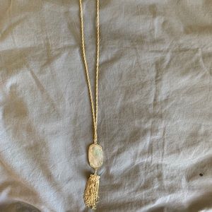 Kendra Scott Rayne Gold Long Pendant Necklace